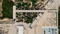 Destinasi itu dibuat oleh firma arsitektur Dubai X-Architects. Proyek restorasi yang ambisius ini melihat peluang dari lahan gersang dan diubah menjadi ekosistem alami dan bisa jadi daya tarik wisatawan (CNN)
