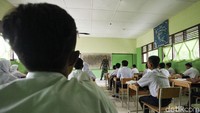 Kegiatan Wawasan Kebangsaan tersebut digelar di dalam kelas.