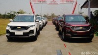 Kurang lebih hampir sama, karena ini platform Global dimana dengan model yang sama pasti ada beda sedikit termasuk logo juga,  kata Presiden Direktur Presiden Direktur PT SGMW Motor Indonesia, Xu Feiyun. Foto: Istimewa/Wuling Motors Indonesia
