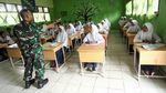 Semangat Siswa SMP di Pulau Terluar RI Belajar Wawasan Kebangsaan