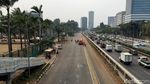 Penampakan Jalan Depan DPR Pasca Demo Mahasiswa