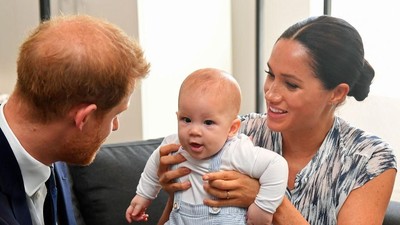 Gemas! Ini Foto Terbaru Anak Pangeran Harry dan Meghan Markle di Afrika