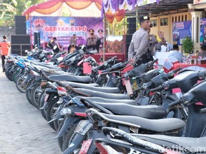 Di Polres Bojonegoro, Warga Bisa Temukan Kendaraannya yang Hilang