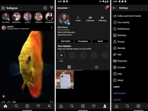 Dengan Dark Mode, Instagram Bakal Bernuansa Gelap