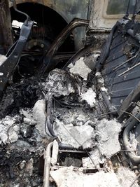Jadi Korban Demo Mobil Dibakar, Sisa Mobil Jangan Diservice