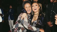 Dalam acara itu, Agnez party bareng penyanyi dunia. Foto: Dok. Instagram