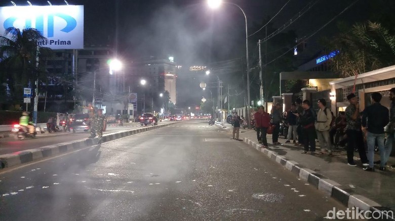 Aksi Solidaritas IMM untuk Randi Bubar, Lalin Menteng Raya Kembali Dibuka