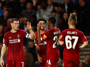 Bekuk MK Dons, Liverpool Tembus Babak Keempat Piala Liga Inggris