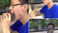 Duh, masa iya gara-gara maka burger hitam, kulit seseorang seketika jadi hitam? Foto: Istimewa