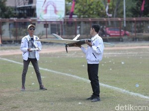 Robot Terbang Rakitan Mahasiswa UGM Raih Juara di Turki