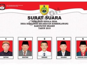 Sopir Bus Kalahkan Paman Jokowi di Pilkades di Sragen