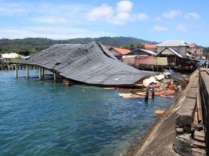 Gempa Ambon Ikut Rusak Sejumlah Infrastruktur Wisata