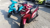 Khusus untuk varian Suzuki Nex II Fancy Dynamic juga tampil dengan warna baru Jackal Green, stripping baru dilengkapi aksesoris Rim Decal, USB Charger, LED Headlight dan LED Lamp Line. 