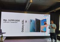 Galaxy A30s Asik Untuk Ngagame dan Punya NFC, Harganya?