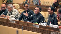 RDP dilakukan di Gedung DPR, Senayan, Kamis (26/9/2019).