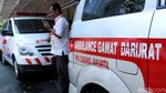 Penampakan Batu-Petasan yang Ditemukan di Ambulans