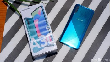 Ini Galaxy A30s. (Foto: Adi Fida Rahman/detikINET)