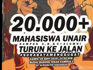 Rektor Unair Tak Larang Mahasiswa Ikut Demo