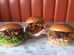 Byurger: Nikmatnya Burger Artisan Isi Daging Iga hingga Nangka Muda
