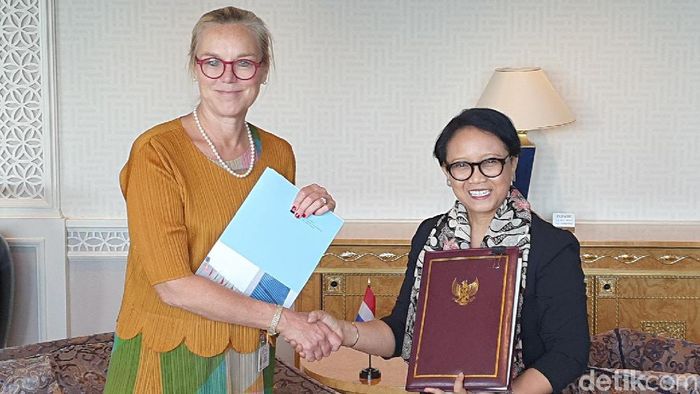 Foto: MOU Indonesia-Belanda soal Sawit Berkelanjutan (Indah Mutiara Kami/detikcom) Foto: MOU Indonesia-Belanda soal Sawit Berkelanjutan (Indah Mutiara Kami/detikcom)