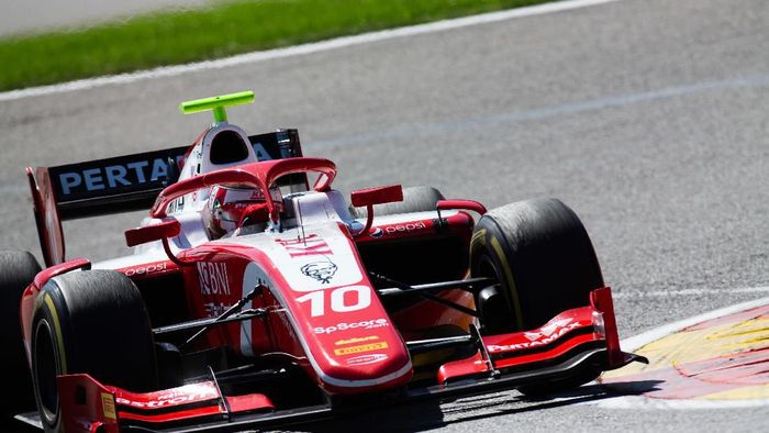 Sean Gelael berusaha semaksimal mungkin meraih poin di Sochi (Joe Portlock / LAT Images / FIA F2 Championship) Sean Gelael berusaha semaksimal mungkin meraih poin di Sochi (Joe Portlock / LAT Images / FIA F2 Championship)