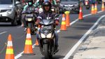 Lagi-lagi, Jalur Sepeda di Jalan Pramuka Dijajah Pemotor Nakal