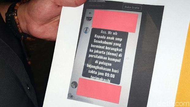 Niat Demo ke Jakarta, 5 Pelajar SMP Sukabumi Bawa Gir