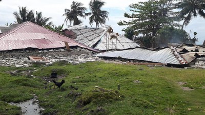 Potret Kerusakan Akibat Gempa Ambon yang Tewaskan 23 Orang