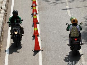 Agar Jalur Sepeda Tak Diserobot Pemotor