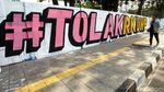 Mural Tolak RKUHP Mejeng di Kawasan Rawamangun