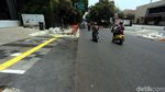 Penampakan Terkini Revitalisasi Trotoar di Kemang