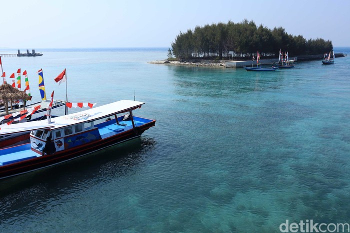 Pulau Tidung di Kepulauan Seribu.