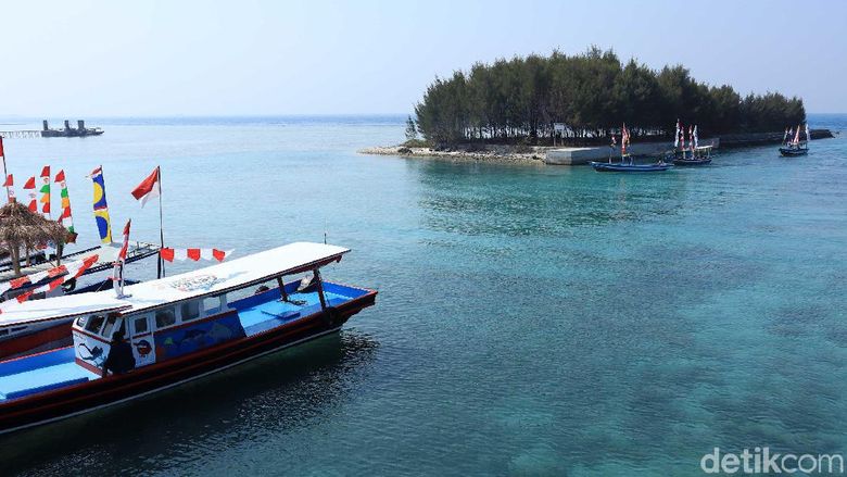 Pulau Tidung di Kepulauan Seribu.