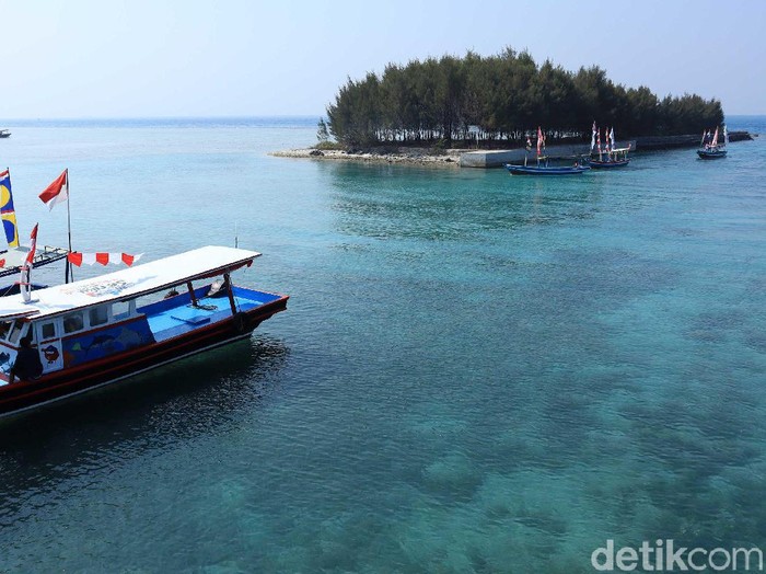 Pulau Tidung di Kepulauan Seribu.