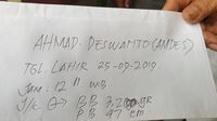 Bayi Lahir di Kendaraan Pedesaan, Langsung Diberi Nama Amdes