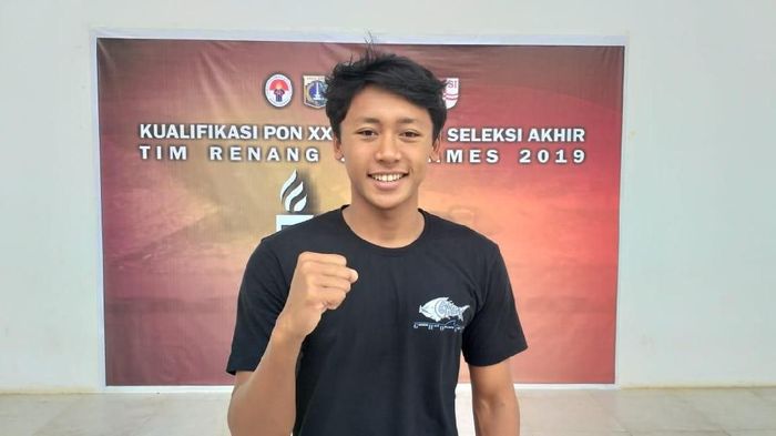 Farrel Armandio Tangkas memecahkan rekor di nomor 200 meter gaya punggung putra pada ajang Jakarta Open Swimming Championship 2019, Sabtu (28/08/2019). (dok. Humas PRSI) Farrel Armandio Tangkas memecahkan rekor di nomor 200 meter gaya punggung putra pada ajang Jakarta Open Swimming Championship 2019, Sabtu (28/08/2019). (dok. Humas PRSI)