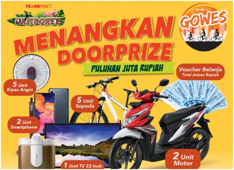 Berangkat Bawa Sepeda, Pulang Bisa Bawa Motor Baru! Berangkat Bawa Sepeda, Pulang Bisa Bawa Motor Baru!
