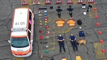Polisi Swiss. Foto: tudointeressante
