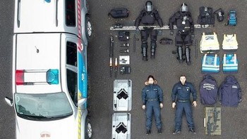 Polisi lalu lintas di Hongaria. Foto: tudointeressante