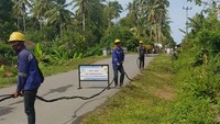 General Manager Romantika Dwi Juni Putra mengatakan untuk saat ini sistem kelistrikan di sejumlah daerah yang berada di Ambon masih terus dilakukan pemulihan. Istimewa/Dok. PLN.