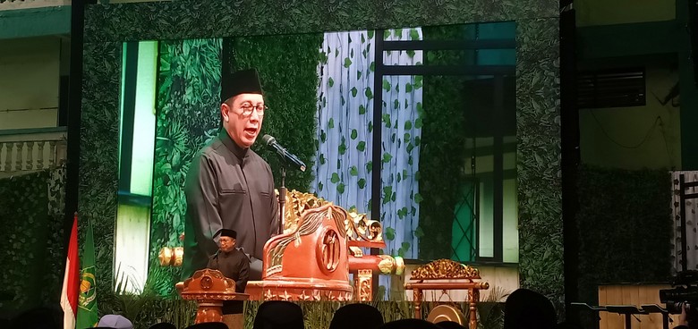 Kemenag Ingin Pesantren Sebarkan Pesan Damai di Hari Santri Nasional Kemenag Ingin Pesantren Sebarkan Pesan Damai di Hari Santri Nasional