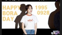 Kim Bo Ra pun tak sungkan berterima kasih kepada penggemar yang sudah mengucapkan dan ditampilkan di Instagram Stories. (Foto: Instagram Kim Bo Ra)