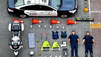 Kepolisian Taiwan. Foto: tudointeressante