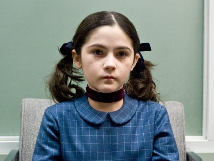 In this film publicity image released by Warner Bros.,  Isabelle Fuhrmann is shown in a scene from, 