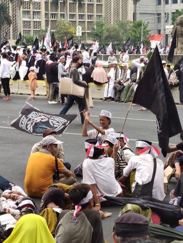 Pantau Aksi Mujahid 212, KPAI Temukan Anak-anak Kelelahan-Tak Punya Uang