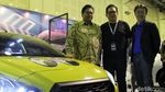 Momen Menperin Airlangga Hartarto Keliling Pameran IMX 2019