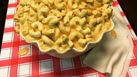 Dan yang terakhir, kue ini tak kalah kreatif. Sebab dibuat persis seperti mac & cheese. Mulai dari macaroni dan kejunya yang sangat banyak. Semuanya ternyata berbahan dasar adonan kue.  Foto: Istimewa