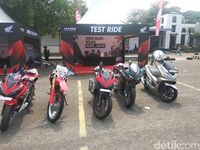 Test Ride Motor Honda di Indonesia CBR Race Day 2019. 