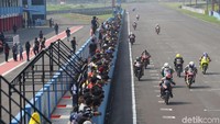 ICE 2019 seri kedua kali ini dimulai dari race kelas 150 cc komunitas A.