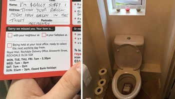 Langsung menuju toilet. Foto: Bored Panda